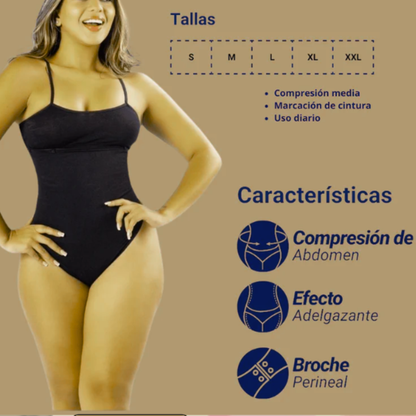 BODYFIT+™ - Body con tiras /2680